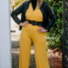 21 Jumpsuit Mustard - Image 3