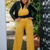 21 Jumpsuit Mustard - Image 4