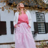 Gypsy Skirt in Pink Gingham