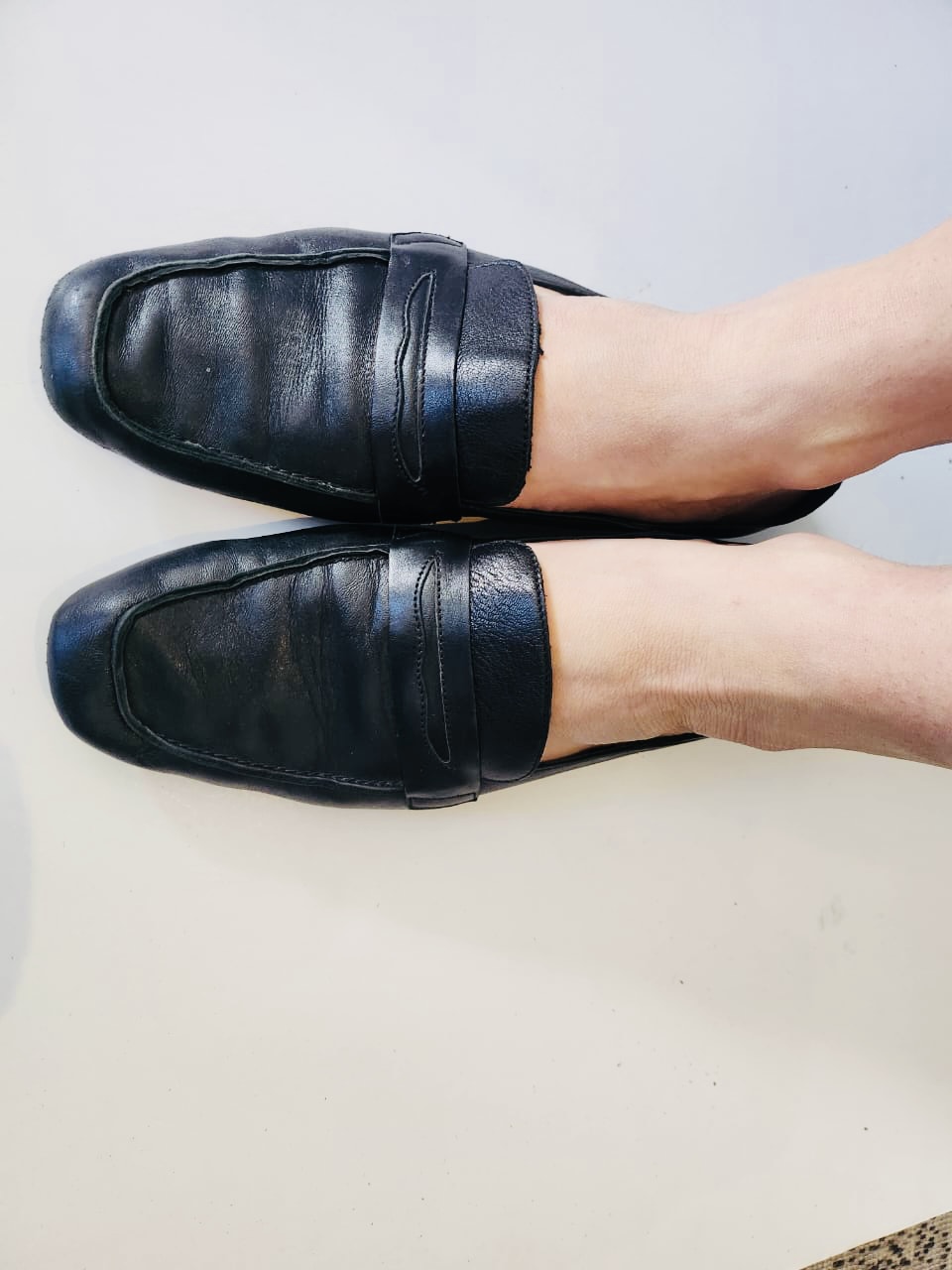 Country Road Black Loafers | Collectiw Co.